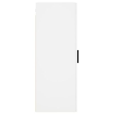 vidaXL Armário de parede 34,5x34x90 cm branco