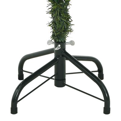 vidaXL Árvore de Natal artificial articulada c/ pinhas e bagas 120 cm