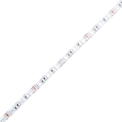 vidaXL Mesa de cabeceira c/ luzes LED derivados madeira cinza cimento