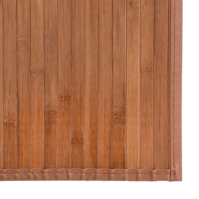 vidaXL Tapete retangular 60x100 cm bambu cor natural