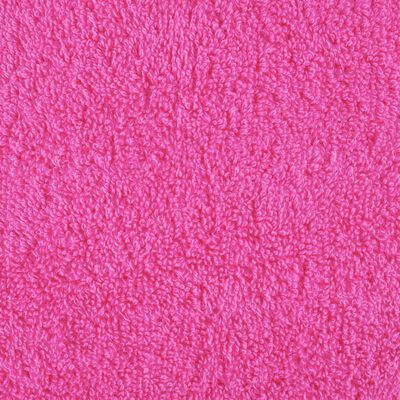 vidaXL Toalhas premium SOLUND 2 pcs 100x200 cm 600 gsm rosa