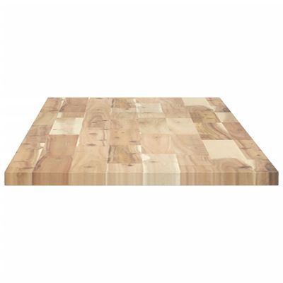 vidaXL Tampo de mesa retangular 120x40x2 cm madeira de acácia maciça