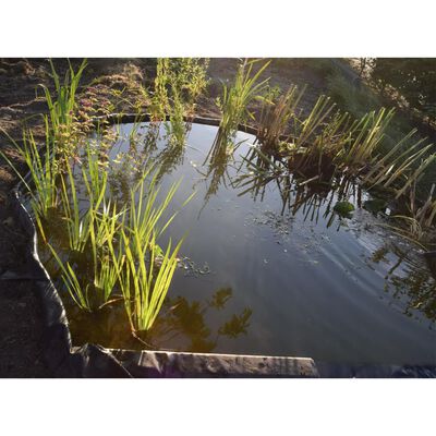 Ubbink Borda de jardim 14 cm x 15m 7mm preto