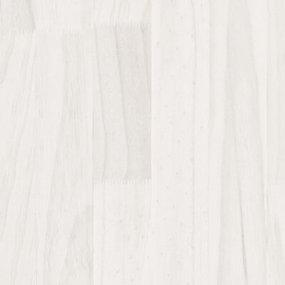 vidaXL Estante c/ 5 prateleiras 80x30x175 cm madeira de pinho branco