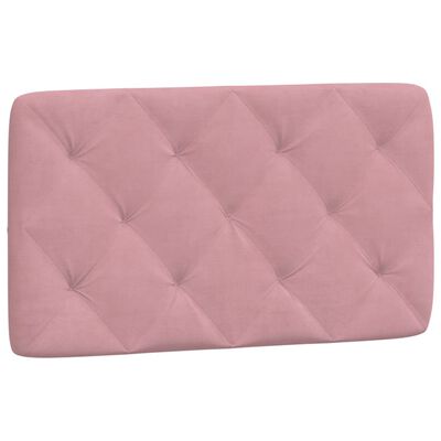 vidaXL Cama com colchão 80x200 cm veludo rosa