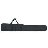 vidaXL Saco para cana de pesca 160 cm tecido oxford preto