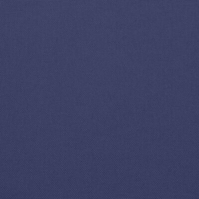 vidaXL Almofadão p/ banco jardim 120x50x7cm tecido oxford azul-marinho