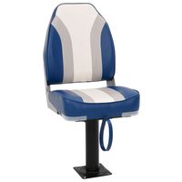 vidaXL Assento de barco com pedestal rotativo a 360°