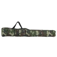 vidaXL Saco para cana de pesca 160 cm tecido oxford camuflagem verde