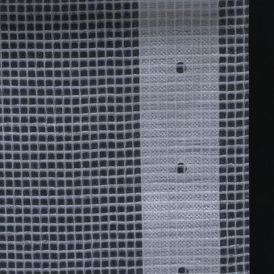 vidaXL Lonas em tecido imitação de gaze 2 pcs 260 g/m² 3x2 m branco
