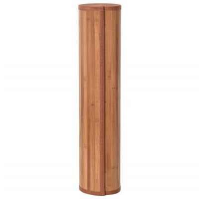 vidaXL Tapete retangular 70x100 cm bambu cor natural