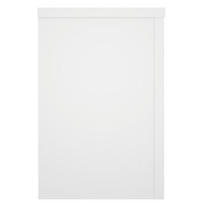 vidaXL Suportes p/ plantas 2 pcs 20x20x30 cm derivados madeira branco