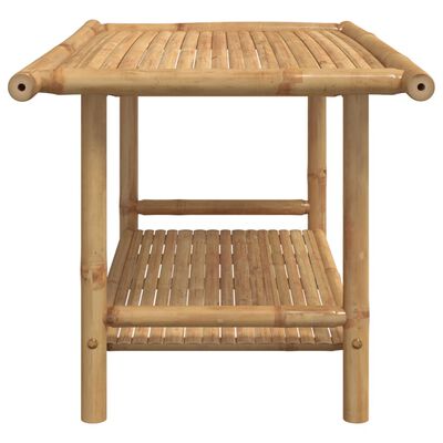 vidaXL Mesa de centro 90x50x45 cm bambu