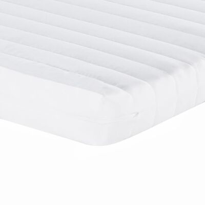 vidaXL Sofá-cama c/ gavetão e colchões 100x200cm veludo cinzento-claro