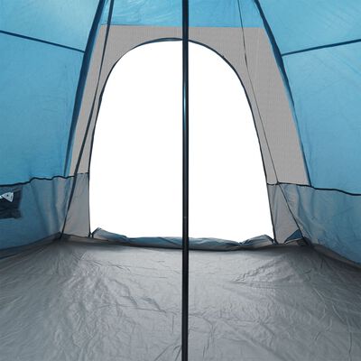 vidaXL Tenda familiar tipi para 6 pessoas impermeável azul