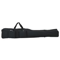 vidaXL Saco para cana de pesca 160 cm tecido oxford preto