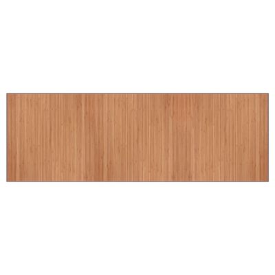 vidaXL Tapete retangular 100x300 cm bambu cor natural