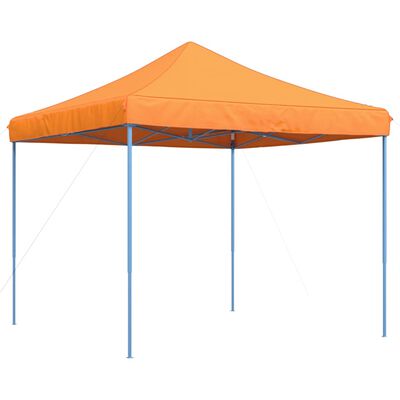 vidaXL Tenda para festas pop-up dobrável 292x292x315 cm laranja