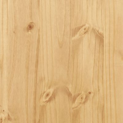 vidaXL Cristaleira Corona 103,5x42x180 cm madeira de pinho maciça