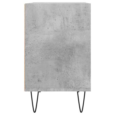 vidaXL Móvel de TV 69,5x30x50 cm derivados de madeira cinzento cimento