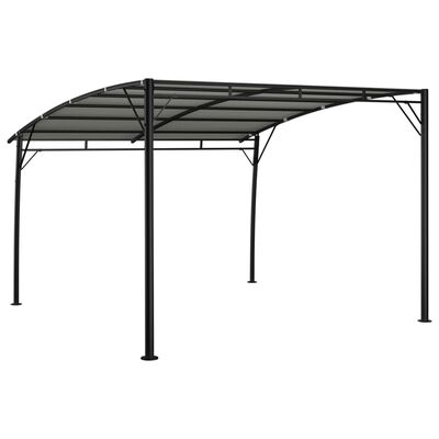 vidaXL Toldo para-sol de jardim 3x3x2,55 m cor creme