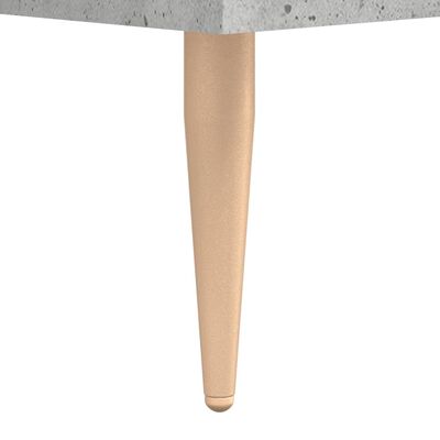 vidaXL Aparador alto 69,5x31x115 cm derivados de madeira cinza-cimento