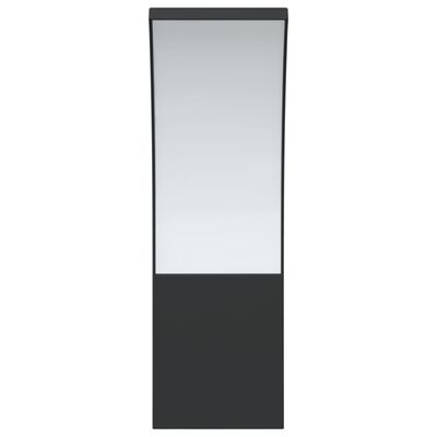 vidaXL Candeeiros parede LED p/ exterior 2 pcs alumínio fundido preto