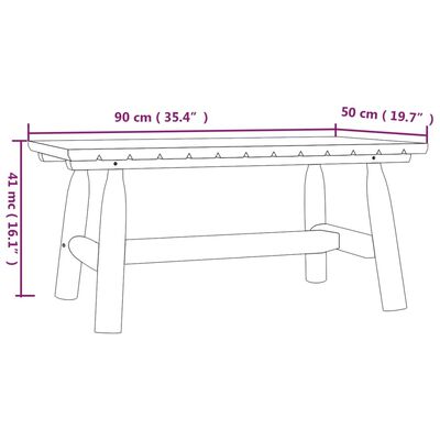 vidaXL 5 pcs conjunto lounge de jardim madeira de abeto maciça