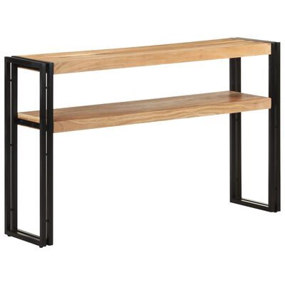 vidaXL Mesa consola 120x30x75 cm madeira de acácia maciça