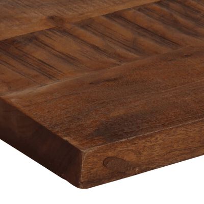 vidaXL Tampo de mesa retangular 100x20x2,5cm madeira recuperada maciça