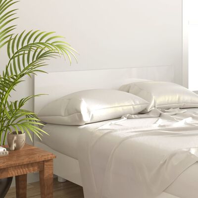 vidaXL Cabeceira cama 160x1,5x80 cm derivados madeira branco brilhante