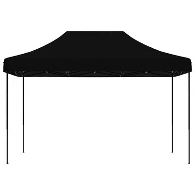 vidaXL Tenda para festas pop-up dobrável 410x279x315 cm preto