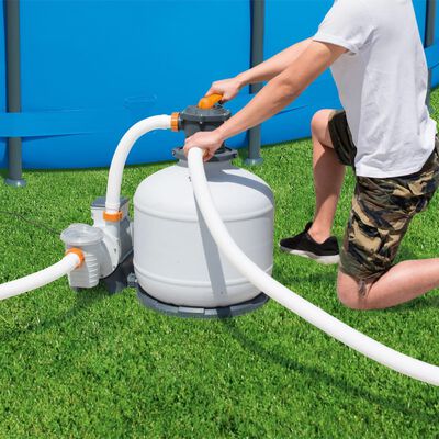 Bestway Bomba de filtragem de areia elétrica Flowclear 11355 L/h