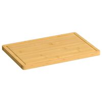 vidaXL Tábua de cortar 30x20x1,5 cm bambu