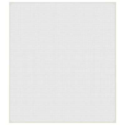 vidaXL Tela anti-insetos magnética para janela 130x150 cm branco