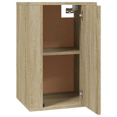 vidaXL Móveis de TV de parede 2 pcs 40x34,5x60 cm carvalho sonoma