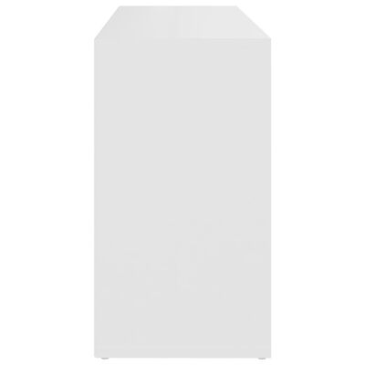 vidaXL Sapateira 103x30x54,5 cm contraplacado branco