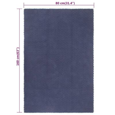 adornos salon Alfombra azul rectangular para oficina, alfombra