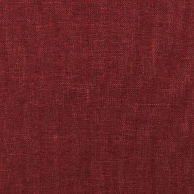 vidaXL Painel de parede 12 pcs 90x15 cm tecido 1,62 m² vermelho tinto