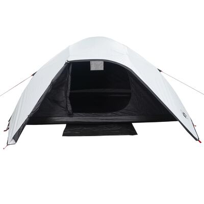 vidaXL Tenda familiar cúpula p/ 6 pessoas opaca impermeável branco