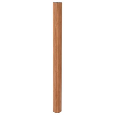 vidaXL Divisória 165x800 cm bambu castanho