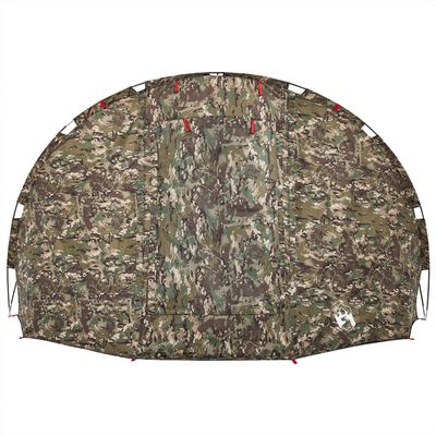 vidaXL Tenda de pesca para 5 pessoas impermeável camuflagem