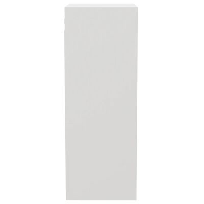 vidaXL Armário de parede 34,5x32,5x90 cm derivados de madeira branco