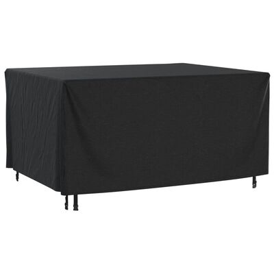 vidaXL Capa p/ mobiliário jardim 180x140x90 cm impermeável 420D preto