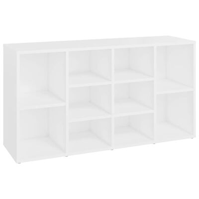 vidaXL Sapateira 103x30x54,5 cm contraplacado branco