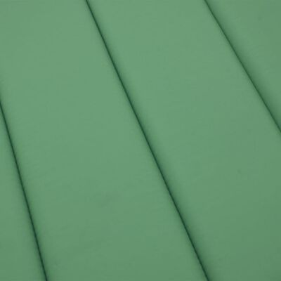 vidaXL Almofadão p/ espreguiçadeira 180x60x3 cm tecido oxford verde