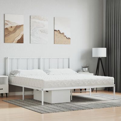 vidaXL Colchão de espuma 160x200 cm dureza H2 H3 branco