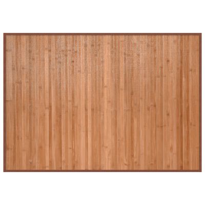 vidaXL Tapete retangular 70x100 cm bambu cor natural