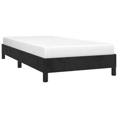 vidaXL Estrutura de cama 80x200 cm veludo preto