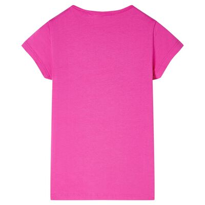 T-shirt de criança rosa-escuro 116